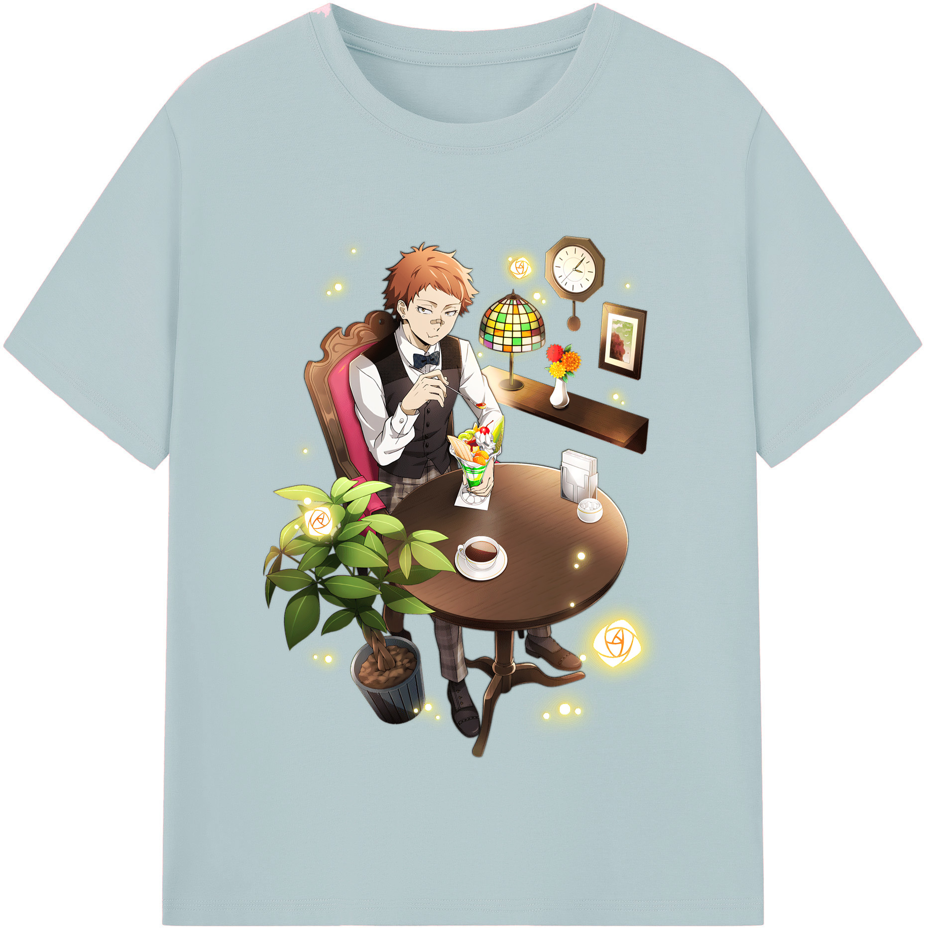 （画像用） 文豪ストレイドッグス Bungo Stray Dogs 綿100％半袖Tシャツ（フロントプリント）